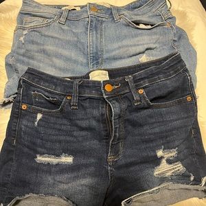 2 pairs size 10 Universal Thread shorts